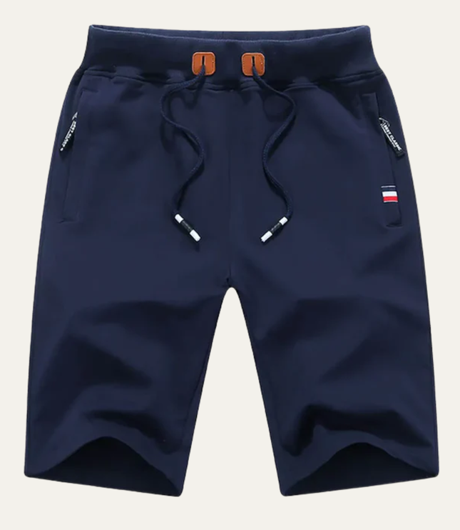 Shorts jogger d'été pour homme avec cordon de serrage et poches
