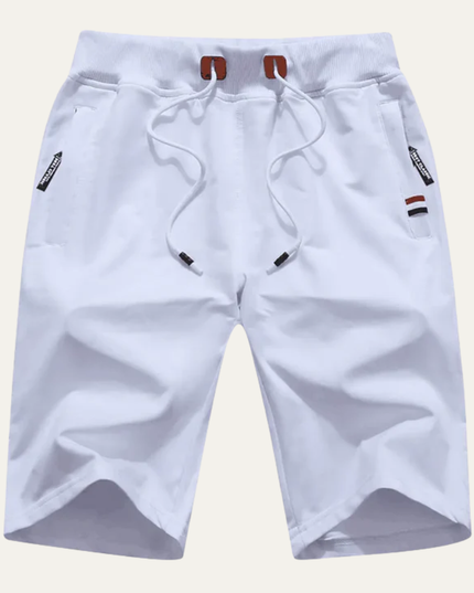 Shorts jogger d'été pour homme avec cordon de serrage et poches