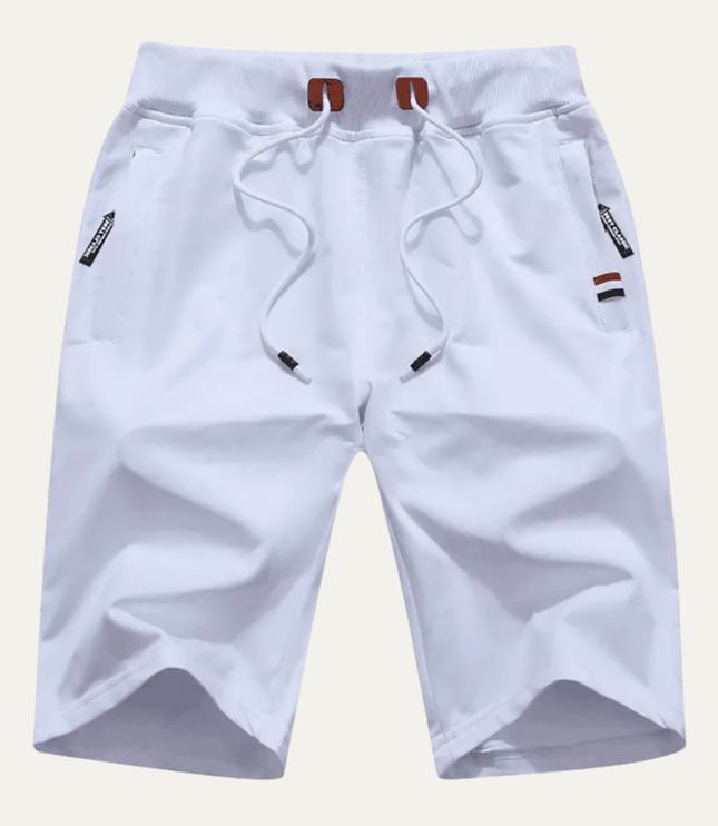 Shorts jogger d'été pour homme avec cordon de serrage et poches