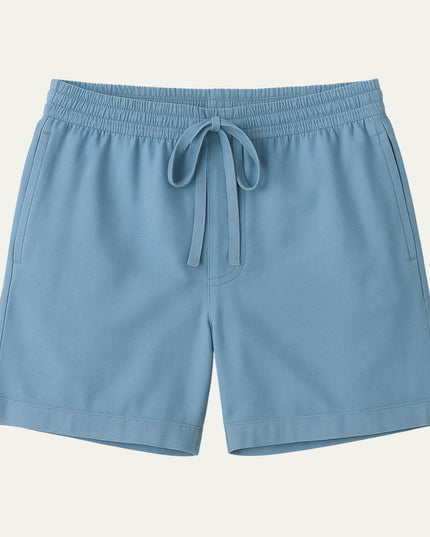 Shorts en lin d'été pour homme avec cordon de serrage, légers, plage décontractée