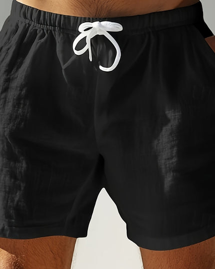 Men's Summer Swim Shorts Quick Dry Drawstring Board Shorts
