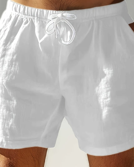 Men's Summer Swim Shorts Quick Dry Drawstring Board Shorts