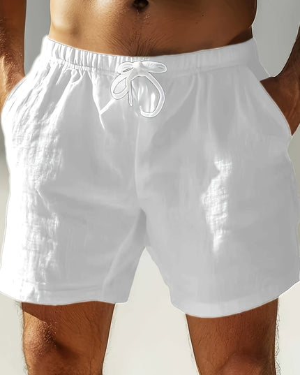 Men's Summer Swim Shorts Quick Dry Drawstring Board Shorts