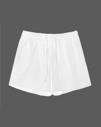 Men's Summer Swim Shorts Quick Dry Drawstring Board Shorts