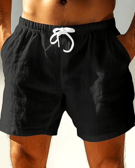 Men's Summer Swim Shorts Quick Dry Drawstring Board Shorts