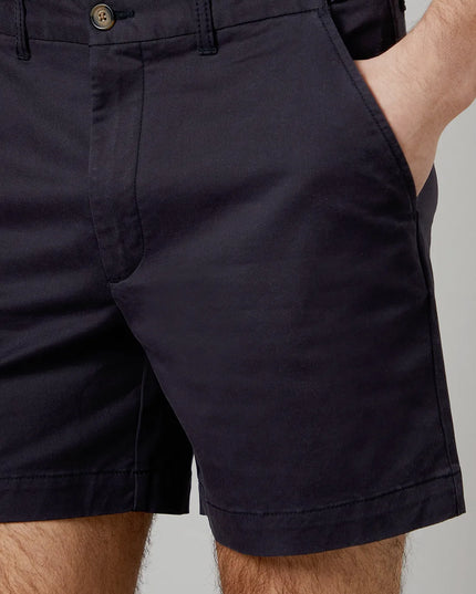 Shorts chino d'été ajustés avec poches pour hommes, style décontracté chic