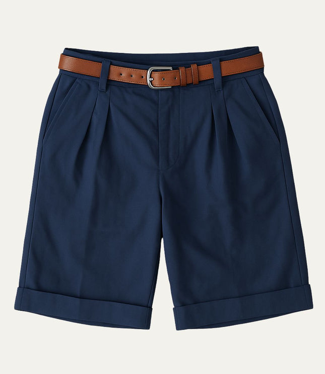Shorts en lin d'été pour homme, coupe ajustée, élégants et légers