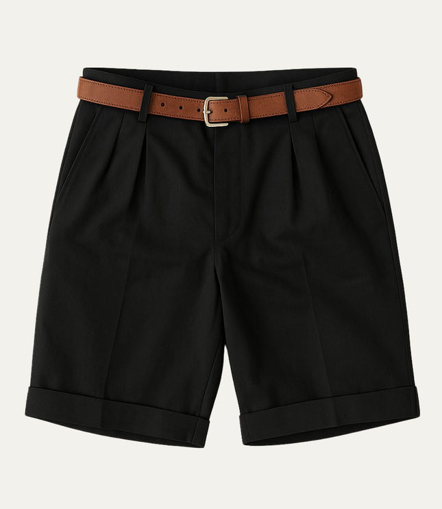 Shorts en lin d'été pour homme, coupe ajustée, élégants et légers