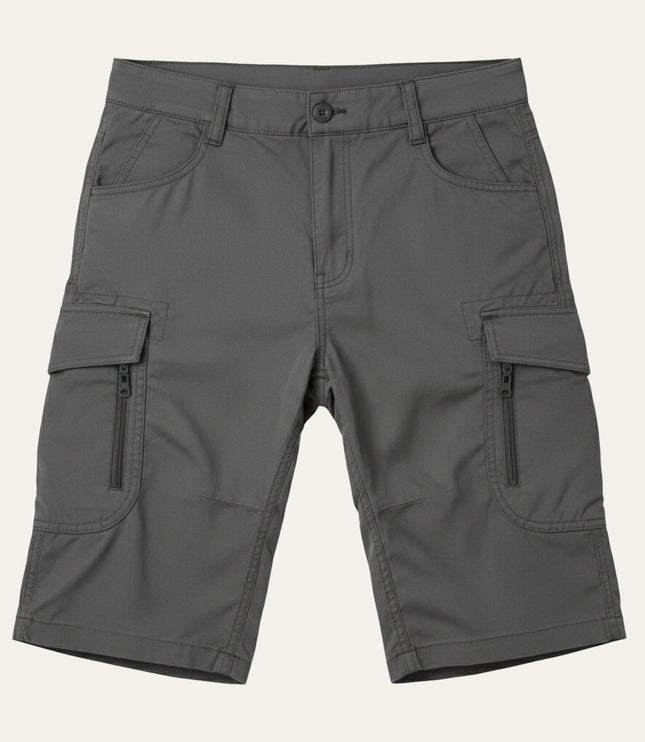 Shorts cargo tactiques d'été pour homme, longueur genou, multi-poches