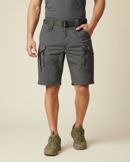 Shorts cargo tactiques d'été pour homme, longueur genou, multi-poches