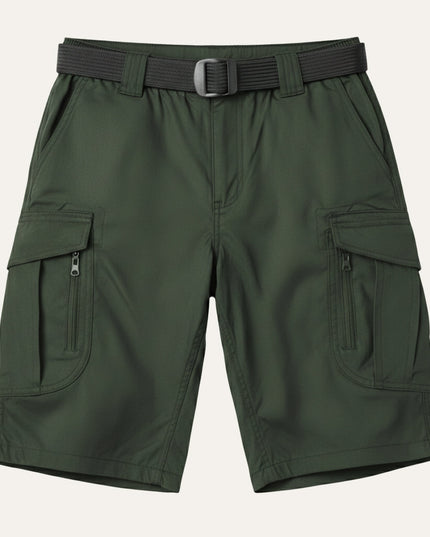 Shorts cargo tactiques d'été pour homme, longueur genou, multi-poches