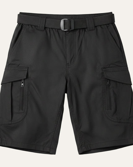 Shorts cargo tactiques d'été pour homme, longueur genou, multi-poches