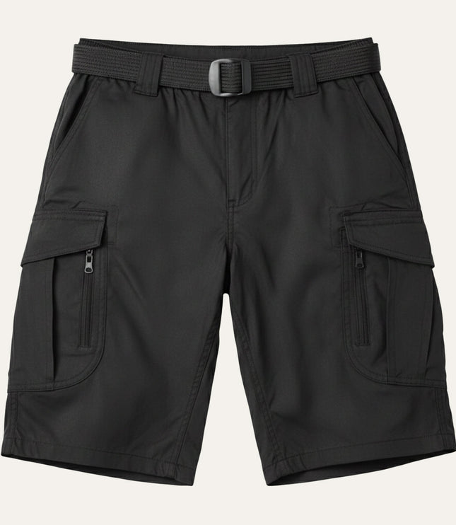 Shorts cargo tactiques d'été pour homme, longueur genou, multi-poches
