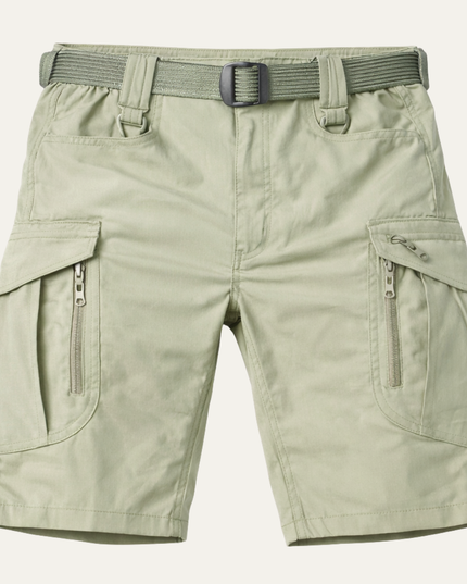 Shorts cargo tactiques d'été pour homme, longueur genou, multi-poches