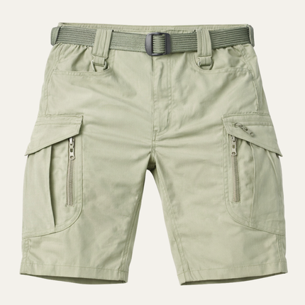 Shorts cargo tactiques d'été pour homme, longueur genou, multi-poches