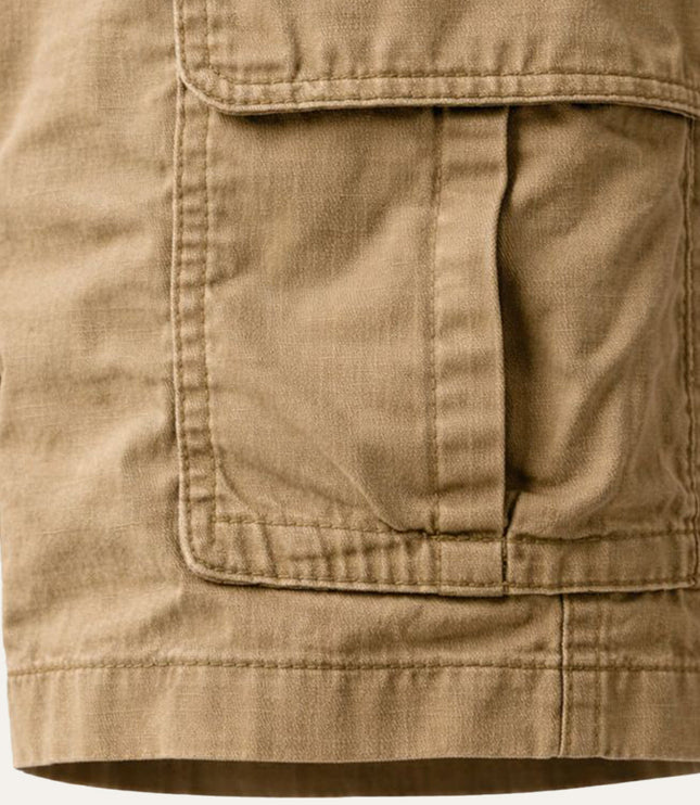 Shorts cargo tactiques d'été pour homme, coupe décontractée avec cordon de serrage