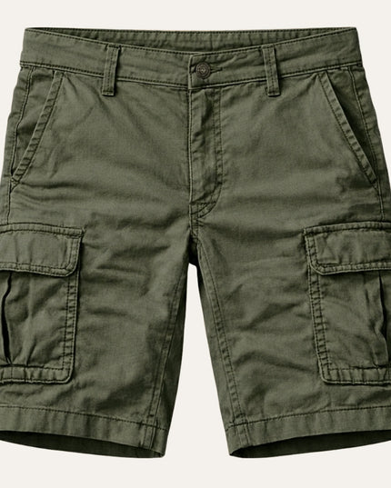 Shorts cargo tactiques d'été pour homme, coupe décontractée avec cordon de serrage