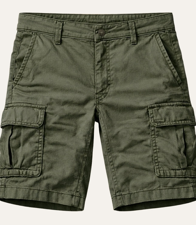 Shorts cargo tactiques d'été pour homme, coupe décontractée avec cordon de serrage