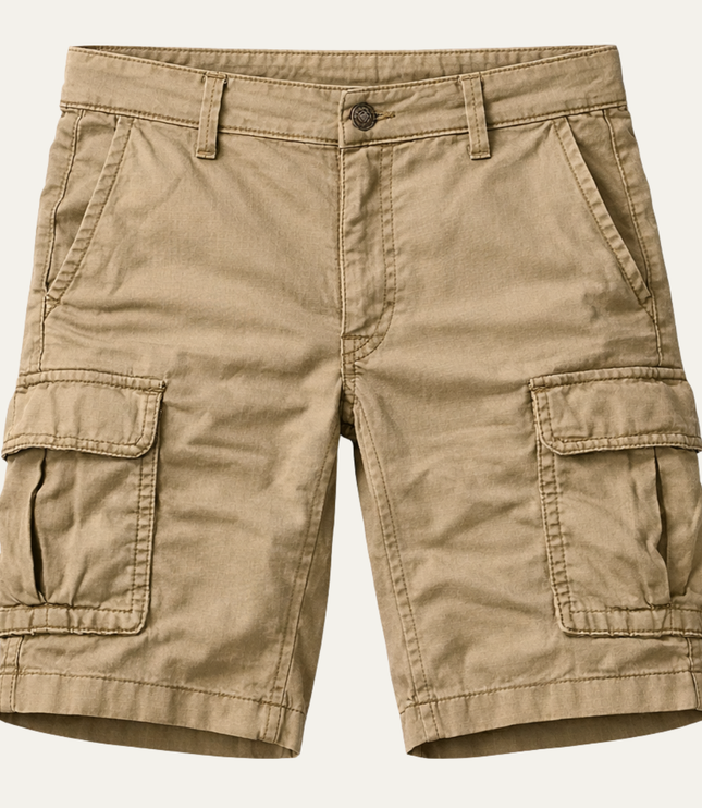 Shorts cargo tactiques d'été pour homme, coupe décontractée avec cordon de serrage