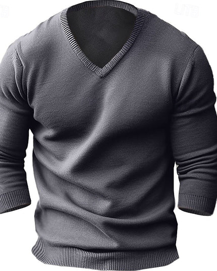 Foster | Refined V-Neck Jumper