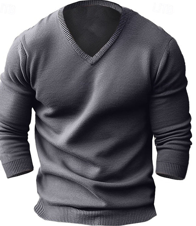 Foster | Refined V-Neck Jumper