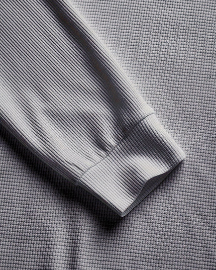 Oliver | Elbow-Patch Waffle-Knit Jumper