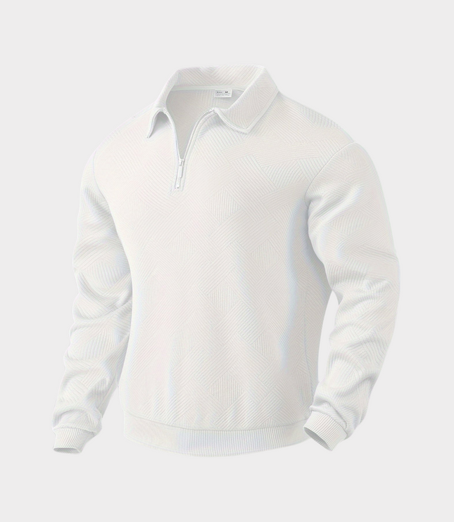 Nolan | Collared Half-Zip Pullover