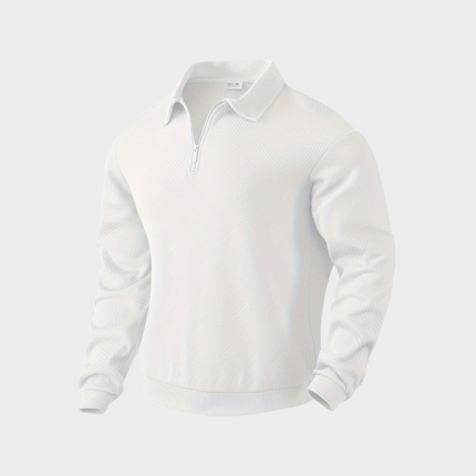 Nolan | Collared Half-Zip Pullover