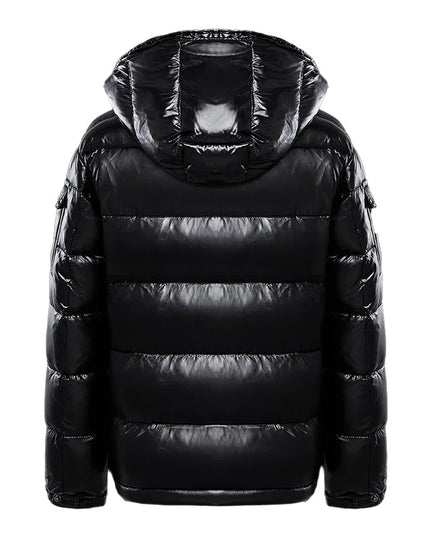 Men's Zip Pocket High Shine Puffer Jacket