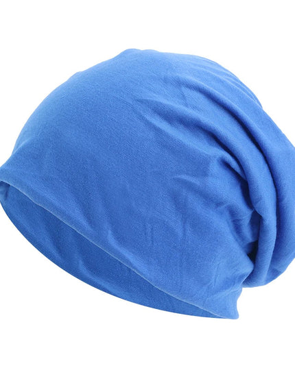 Women's and Men's Slouchy Beanie Hat in Stretch Knit