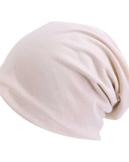 Women's and Men's Slouchy Beanie Hat in Stretch Knit