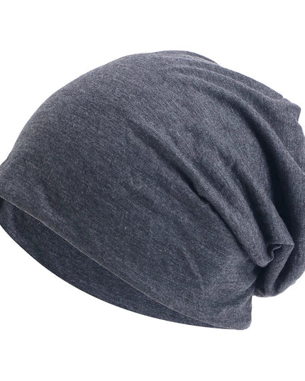 Women's and Men's Slouchy Beanie Hat in Stretch Knit