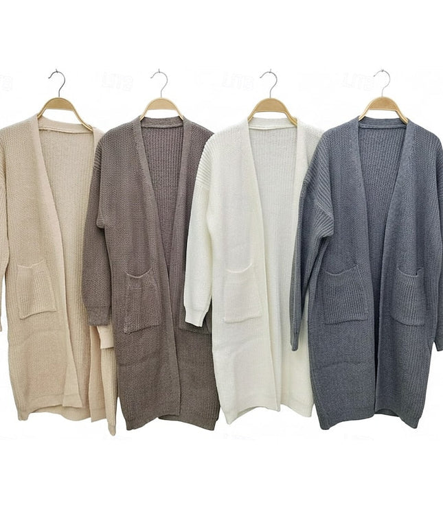 Marion | Longline Open-Front Cardigan