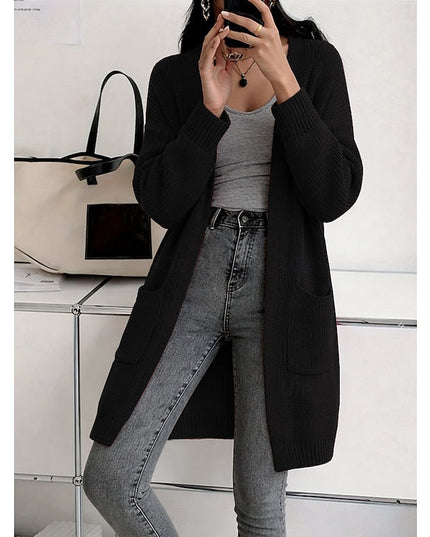 Marion | Longline Open-Front Cardigan