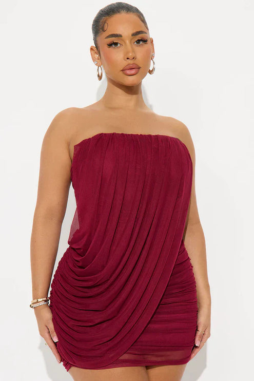 Vestido mini bodycon para fiesta con escote cuadrado para mujer