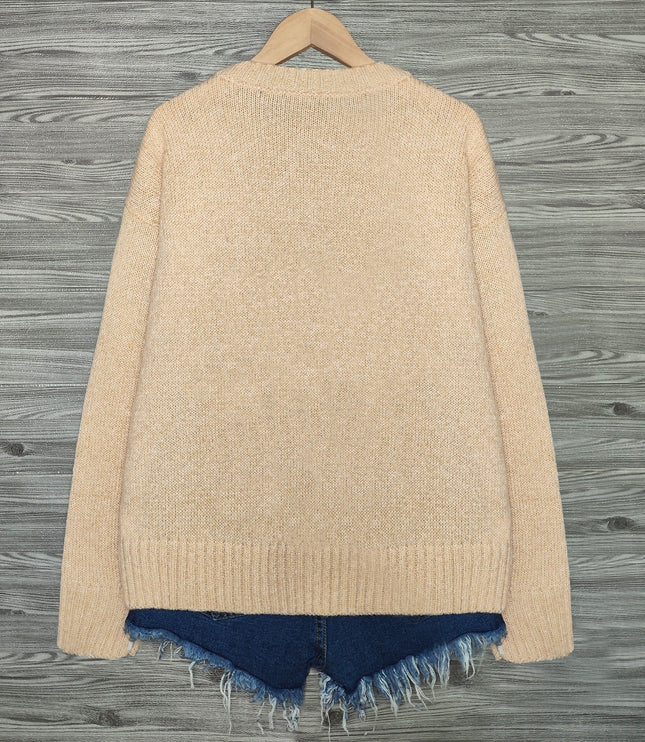 Talia | Cosy Cat-Print Jumper