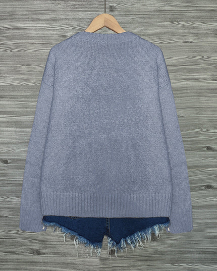 Talia | Cosy Cat-Print Jumper
