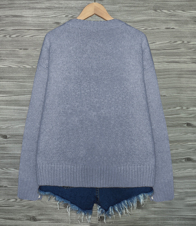 Talia | Cosy Cat-Print Jumper