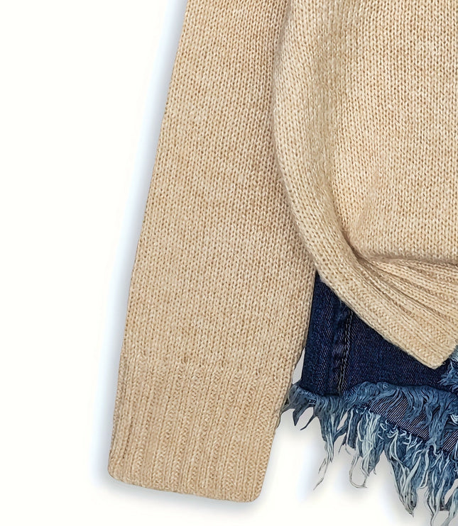 Talia | Cosy Cat-Print Jumper