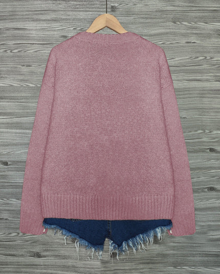 Talia | Cosy Cat-Print Jumper