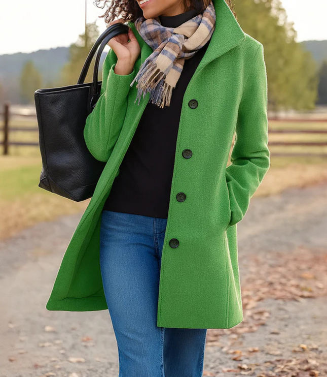 Lyzia – Classic Coat for Chilly Days
