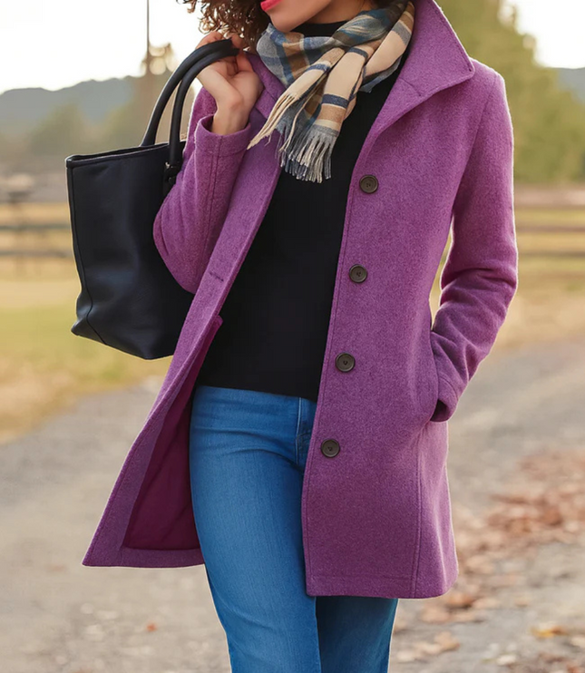 Lyzia – Classic Coat for Chilly Days
