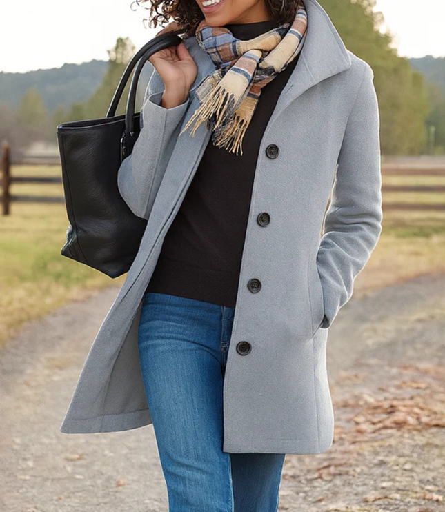 Lyzia – Classic Coat for Chilly Days