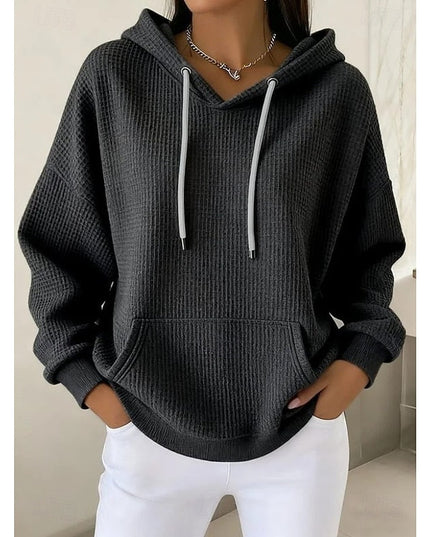 Nadine | Relaxed Textured Hoodie