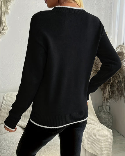 Noelle | Festive Snowflake Jumper