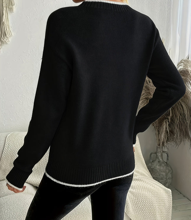 Noelle | Festive Snowflake Jumper