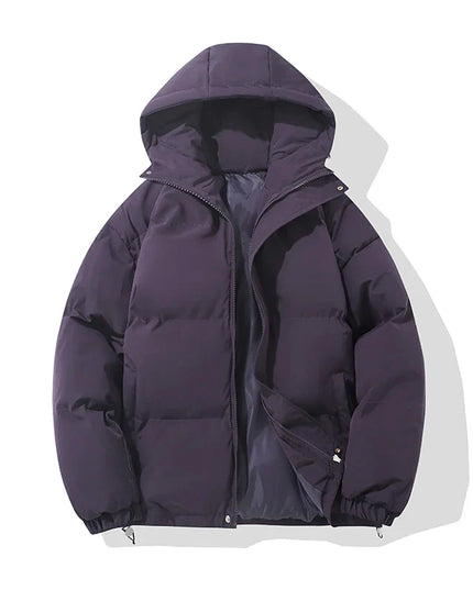 Women's Gathered Cuff Drawstring Puffer Jacket