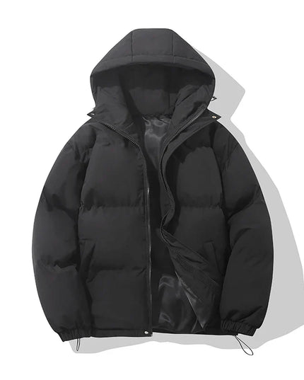 Women's Gathered Cuff Drawstring Puffer Jacket