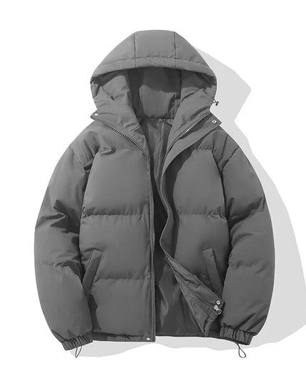 Women's Gathered Cuff Drawstring Puffer Jacket