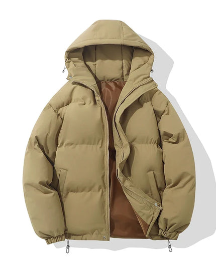 Women's Gathered Cuff Drawstring Puffer Jacket
